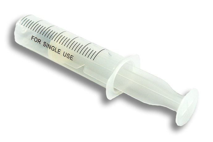 Box of 25 Silicone Plunger Syringes