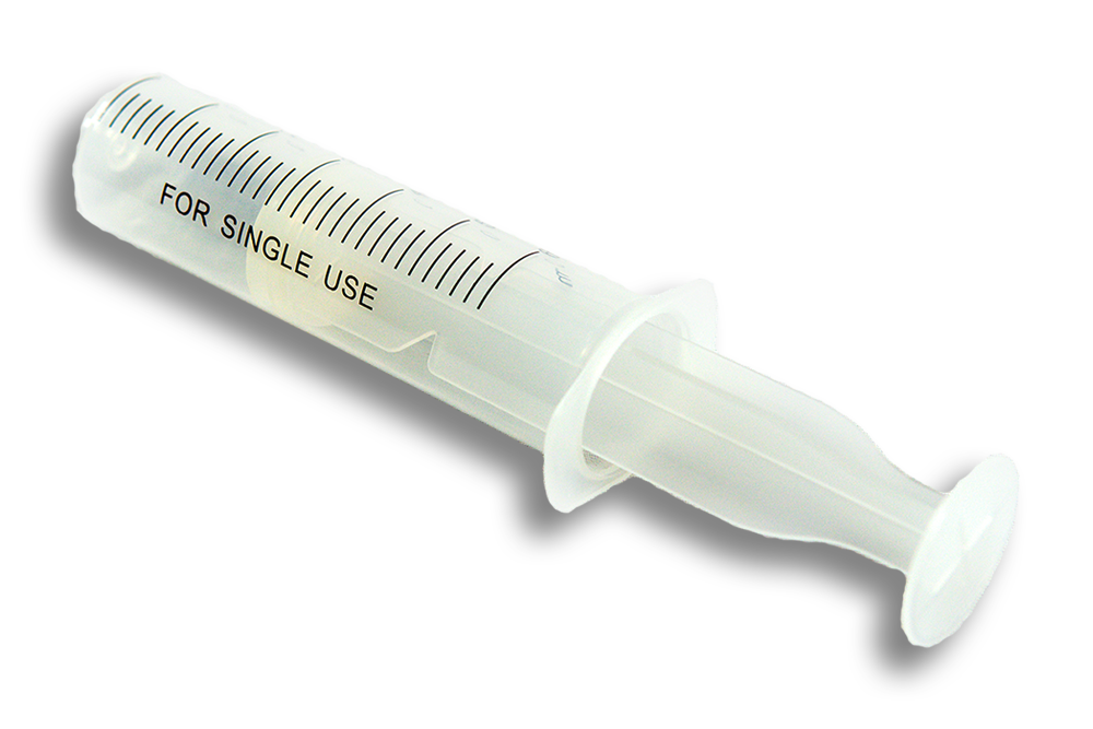 Box of 25 Silicone Plunger Syringes